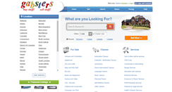 Desktop Screenshot of gabsters.com